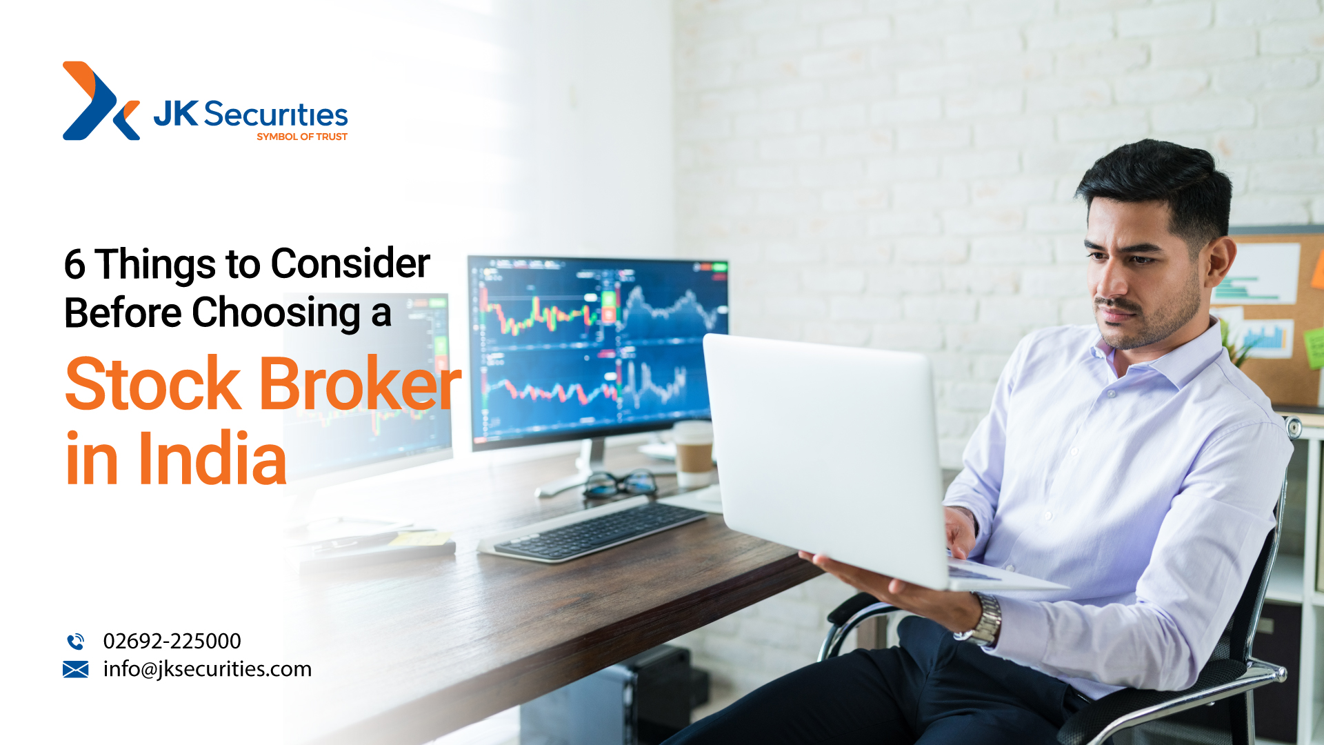 6 Things to Consider Before Choosing a Stock Broker in India